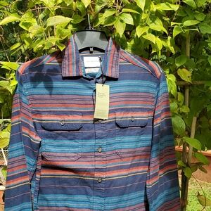 GOOD FELLOW & CO. BRUSHED FLANNEL Shirt Midweight Size Sm 100% Cotton NWT Unisex